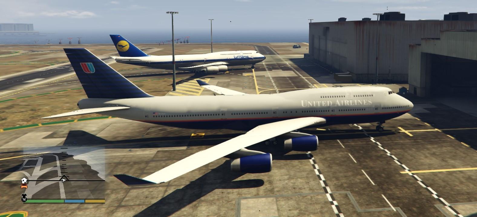 x plane 747 400 liveries